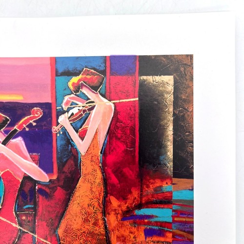 Charles Lee Andante Seriolithograph Park West Gallery 2006 Orchestral Trio - Bild 4 von 9