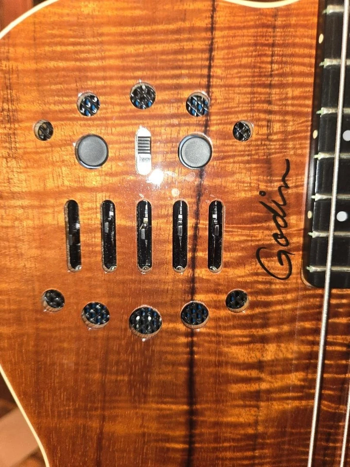 Godin ACS KOA Extreme FIgure HG  SF With SOft Shell Case - Image 3 of 4