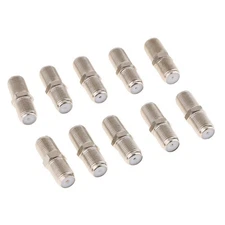 10pcs   to  TV Cable Connector/ Joint/ Adapter  Joiner