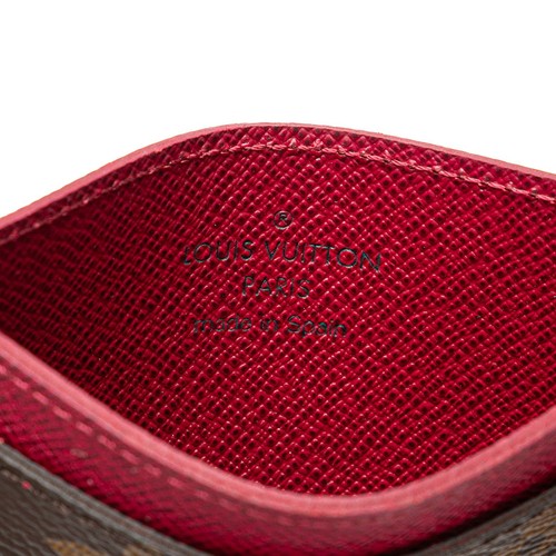 LOUIS VUITTON Monogram Porte Cartes Simple Card Case M60703【Used】 - Picture 9 of 11