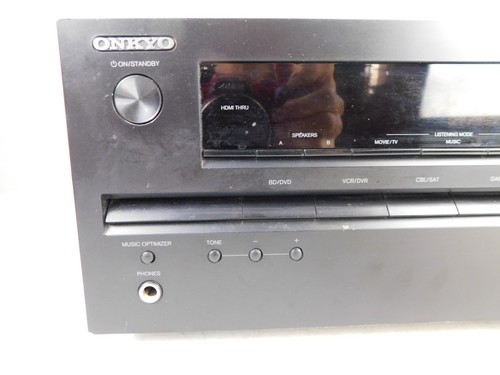 VTG Onkyo HT-R391 5.1-CH AV Receiver Theater Surround Sys as is PARTS powers on - Picture 2 of 14