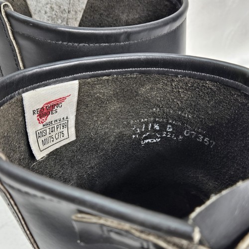 Vintage Engineer Redwing Boots #07357 PT99 Steel Toe Boots Size 11.5D Biker HD - Picture 15 of 15