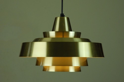 SUPERLIGHT pendant lamp MOGENS DAVIDSEN Danish Modern Mid Century 1960s 70s