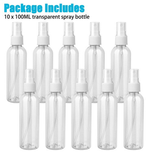 1~5PCS 30ml/60ml Travel Spray Bottle Plastic Transparent Perfume Empty Atomizer - Picture 8 of 9