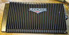 Old School Kicker Zr600 600 Watt 2 Channel Amp With Left End Cap And Badge