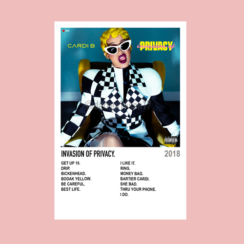 Rap Hip-Hop Poster Album Track Poster 100+ Titles To Choose High Quality A4 / A3 - Picture 11 of 108