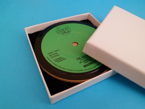 DRINKS COASTERS Upcycled Vinyl Record SINGLES Music Perfect Gift - List 6 - Picture 574 of 996