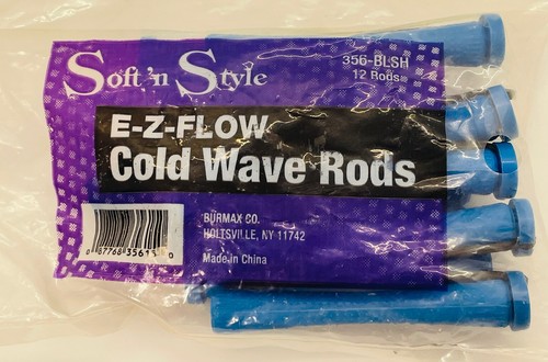 Soft'n Style E-Z-Flow Cold Wave Ruten 1 Dutzend blau SHORT 356-BLSH - Bild 1 von 4