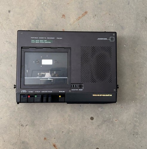Marantz PMD201 Vintage Professional Multi-Speed Cassette Recorder
