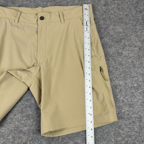 The North Face Rolling Sun Packable Shorts 9" Pockets Beige Mens 34 - Picture 14 of 16