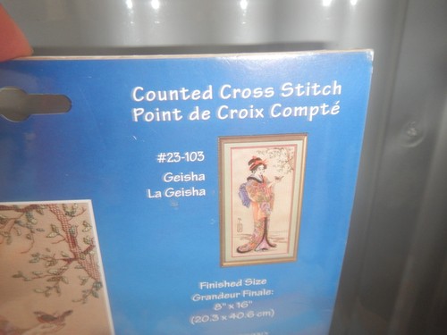 JANLYNN USA 2002 CROSS STITCH KIT GEISHA - Picture 3 of 4