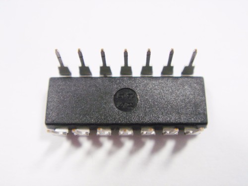 Sn 7403 Ttl Ic 4x 2-NAND-Gatter Aperto Collettore #AA43 - Foto 3 di 3