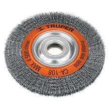 Truper CA-108 Card corrugated wire 8" x 13/16" for emery