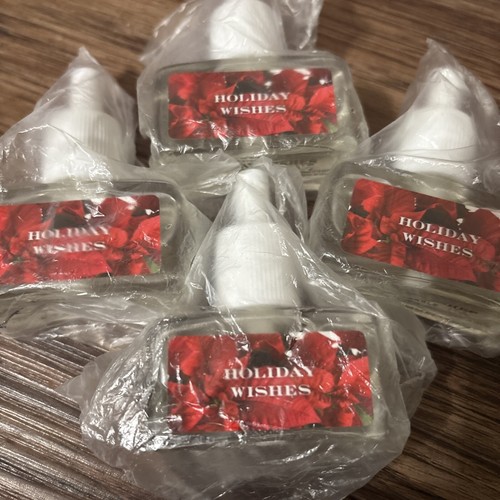 HomeWorx by Slatkin + Co. Holiday Wishes Diffuser Oils - h463883 Lot Of 4 - Picture 3 of 4