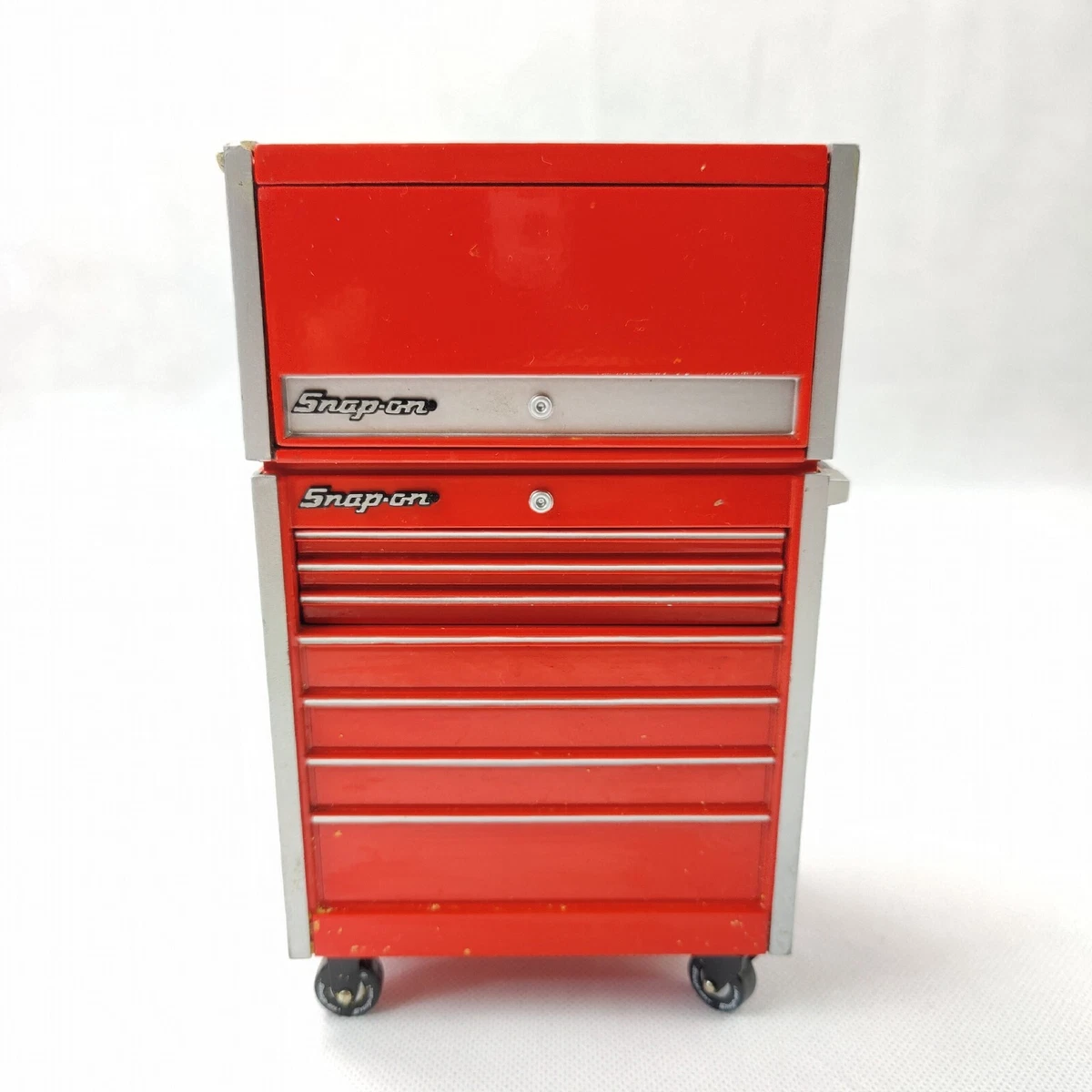 Snap On RED Miniature crown premium Tool Box 1 10 SS Mini Chest Display kr 657