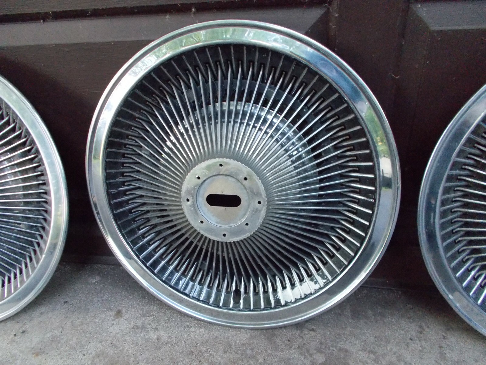 15 Inch 1969 Impala Turbine Hubcaps PO2 Wheelcover FREE SHIP P02 SET/4