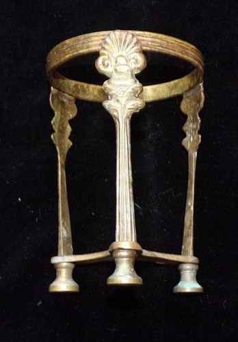 2 Vintage Art Deco Style Gold Metal Display Stand Candle/Vase Holder Decor - Picture 12 of 18