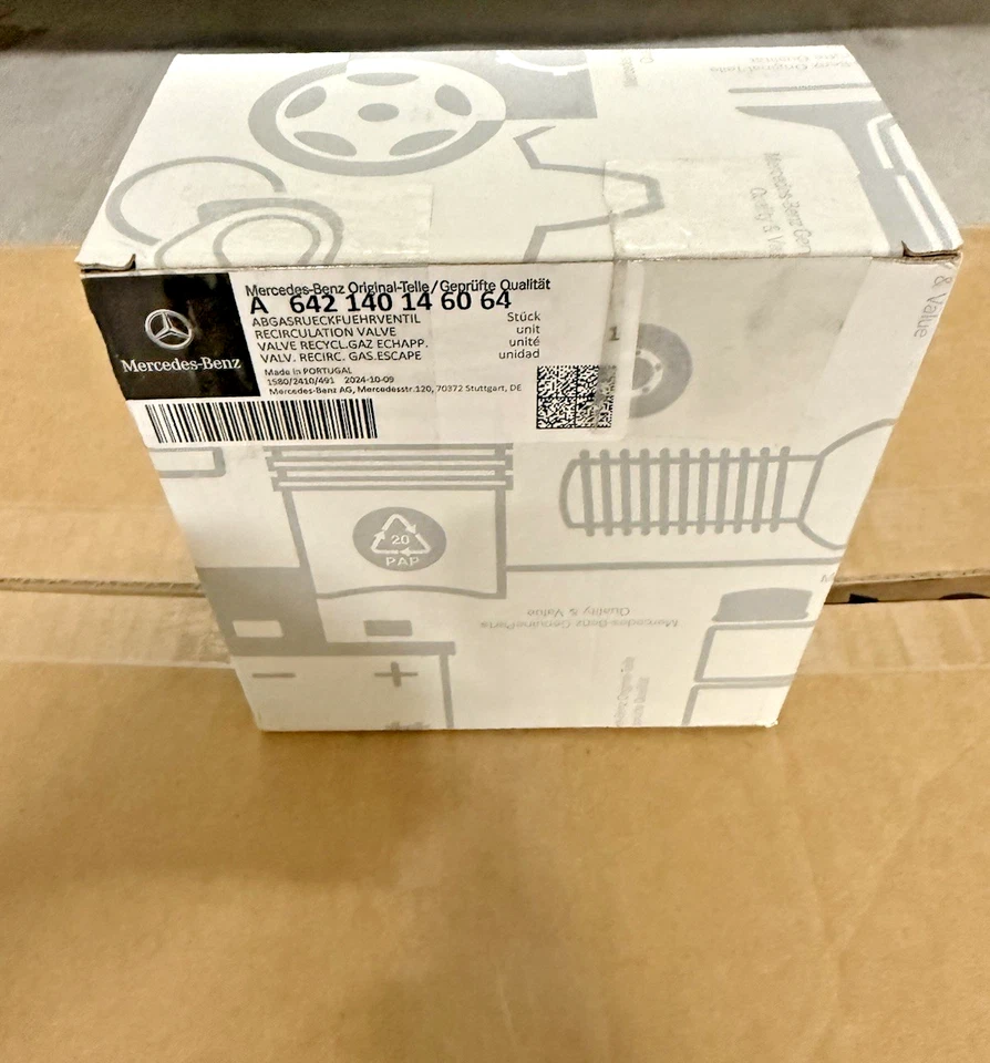 New Geniune Mercedes-Benz EGR Valve 642-140-14-60-64 - Image 2 of 2