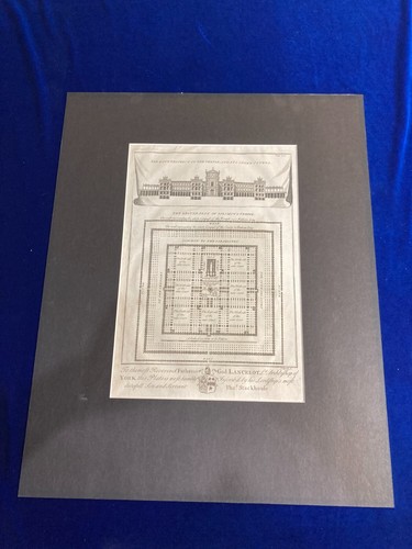 Antique Circa 1800s Metal Etching King Solomon Temple Tho Stackouse Jerusalem - Picture 2 of 13