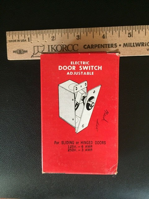 Trine 125v 10a Electric Adjustable Door Switch Model 342 for sale online