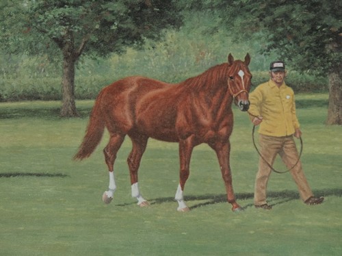 Richard Stone Reeves - Three Kings - Race Horse Print - MINT - Unframed - Picture 3 of 8