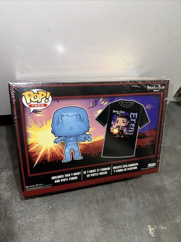 Eren With Marks - Attack On Titan Funko Pop! & Camiseta Talla Grande Camisa Con Funko - Imagen 6 de 8