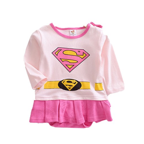 Superheld Superman Spiderman Kostüm BabyBody Strampler für Kind Mädchen Jungen// - Bild 14 von 30