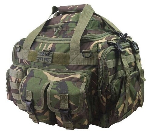 British Army Style 50ltr Saxon Tactical Travel Holdall Bag Rucksack GYM Sports - Picture 2 of 21