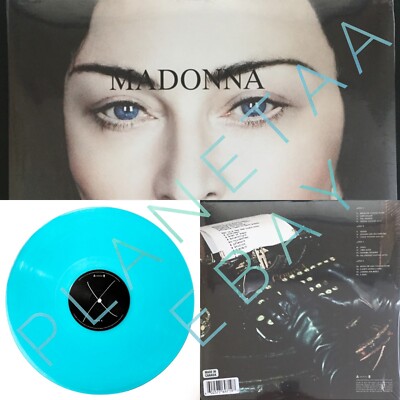 MADONNA MADAME X LIMITED BLUE colored VINYL RECORD unplayed