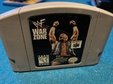 WWF Warzone - Nintendo 64 Pristine Authentic Game 180 Day Guarantee N64