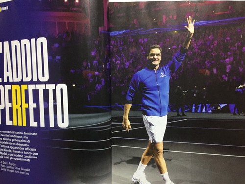 Il Tennis Italiano 2022 10.Roger Federer,Ivan Ljubicic,Serena Williams,C.Alcaraz - Foto 2 di 12