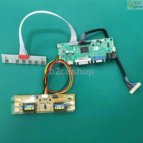 HD-MI VGA DVI LCD Driver Controller Board Monitor Kit for LQ190E1LW02 1280X1024