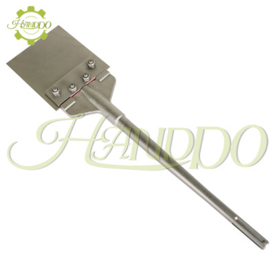 6'' × 25'' SDS Max Floor Scraper 6  Wide Tile Removal Bit and Heavy Duty Blade