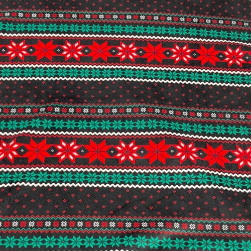 DAMEN GROß Urlaub Schneeflocke SUPER WEICH Velours Langarm Schlaf Oberteil Pullover - Bild 2 von 8