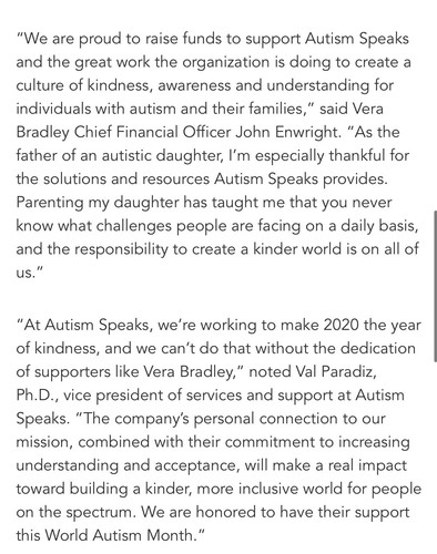 Vera Bradley AUTISM SPEAKS Plush Throw Blanket GARDEN GROVE BLUE New NWT RARE - Picture 11 of 11