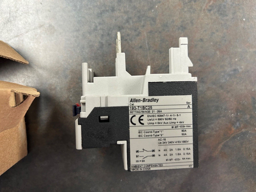 NEW ALLEN BRADLEY 193-T1BC25 OVERLOAD RELAY 21-25A - Picture 3 of 4