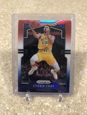 2019-20 Panini Prizm Stephen Curry Red White Blue Prizm #98 Warriors