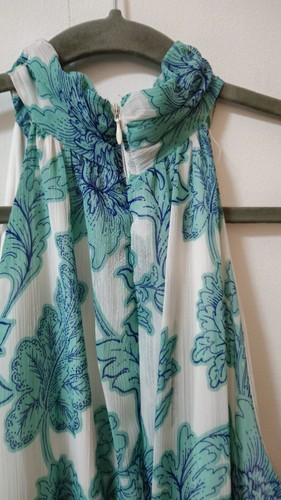 TAYLOR Casual Women's Halter Floral Maxi Dress With Belt Size 12 - Picture 9 of 21