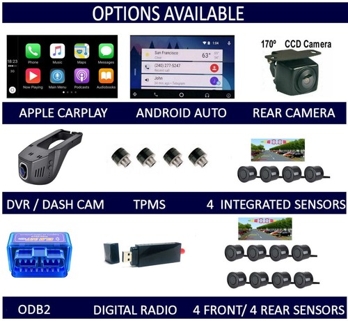 MERCEDES M CLASS 2005-2011 W164 GPS CARPLAY ANDROID AUTO CAM ODB DAB TPMS DVR - Bild 5 von 10