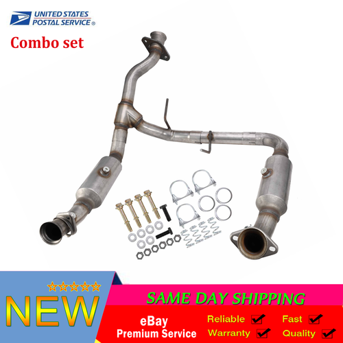 Catalytic Converter Both Side for Ford F150 F-150 2009 2010 5.4L 2011-2014 5.0L - Picture 1 of 14