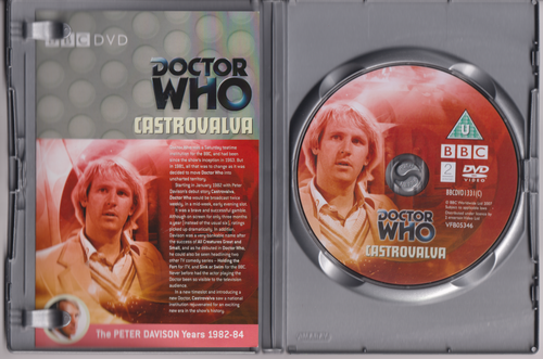 Doctor Who: Castrovalva (1982) DVD ... Peter Davison ... UK Region 2 with Insert - Picture 3 of 3