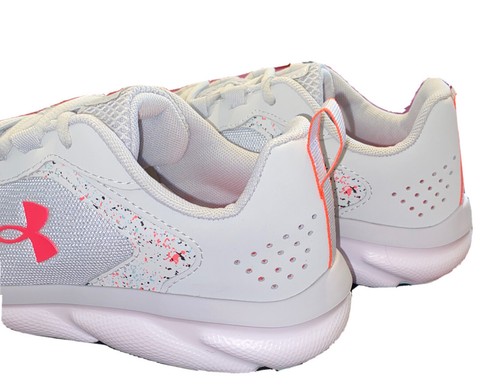 Under Armour Assert 9 Grade School Kids' Running Shoes, Size 7Y gray/white - Picture 5 of 9