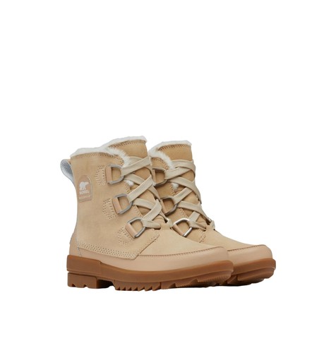 Sorel Tivoli IV WP Women's Casual Boots, Ceramic/Natural, W9.5