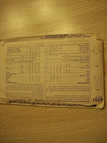VINTAGE SIMPLICITY PATTERN - UNCUT, NEVER USED - BOY'S SIZE 12, #6731 - Picture 2 of 2