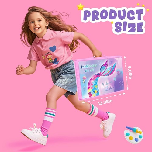 Toys For Girls Beauty Set Kids 3 4 5 6 7 8 9 10 11 Years Age Old Cool Gift - Picture 3 of 11