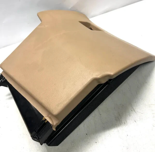 GENUINE BMW E34 M5 535 530 525 520 GLOVE BOX VINYL BEIGE OEM - Picture 1 of 6
