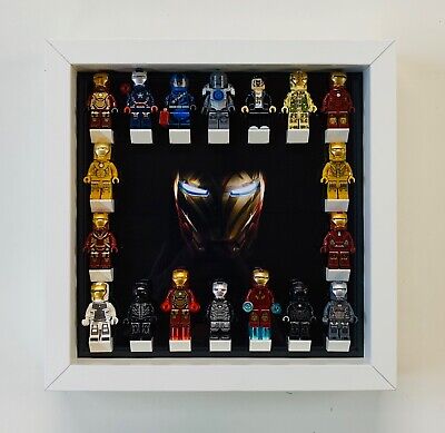 Minifigure Display Case Frame Lego Marvel Avengers Minifigs figures Minifigure Display Case Frame Lego Marvel Avengers Minifigs figures