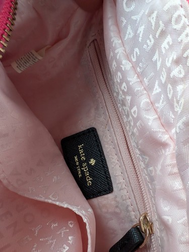 Bandolera pequeña Kate Spade de nailon rosa - Imagen 5 de 16