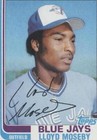 1982 Topps - Lloyd Moseby #223