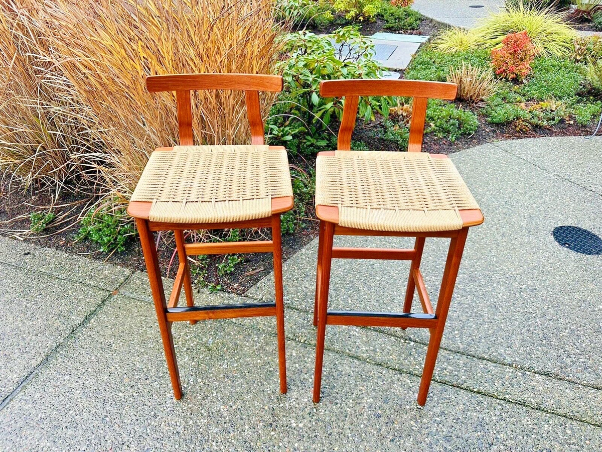 Mid century bar stools ebay deals